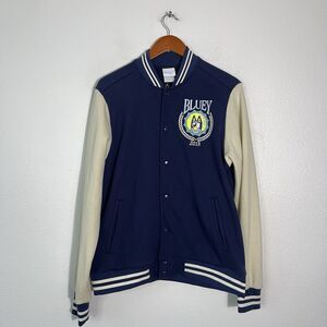 Bluey Tennis Embroidered Bomber Jacket BoxLunch Exclusive Unisex Small NEW